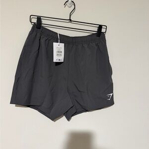 Men's New with Tags Gray “Arrival 5”” Gymshark Athletic Shorts size:medium